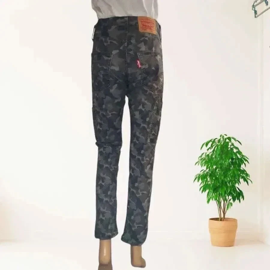Levi's hi-ball tapered fit multi-pocket cargo jeans - high waist - stretchy - new – photo 2